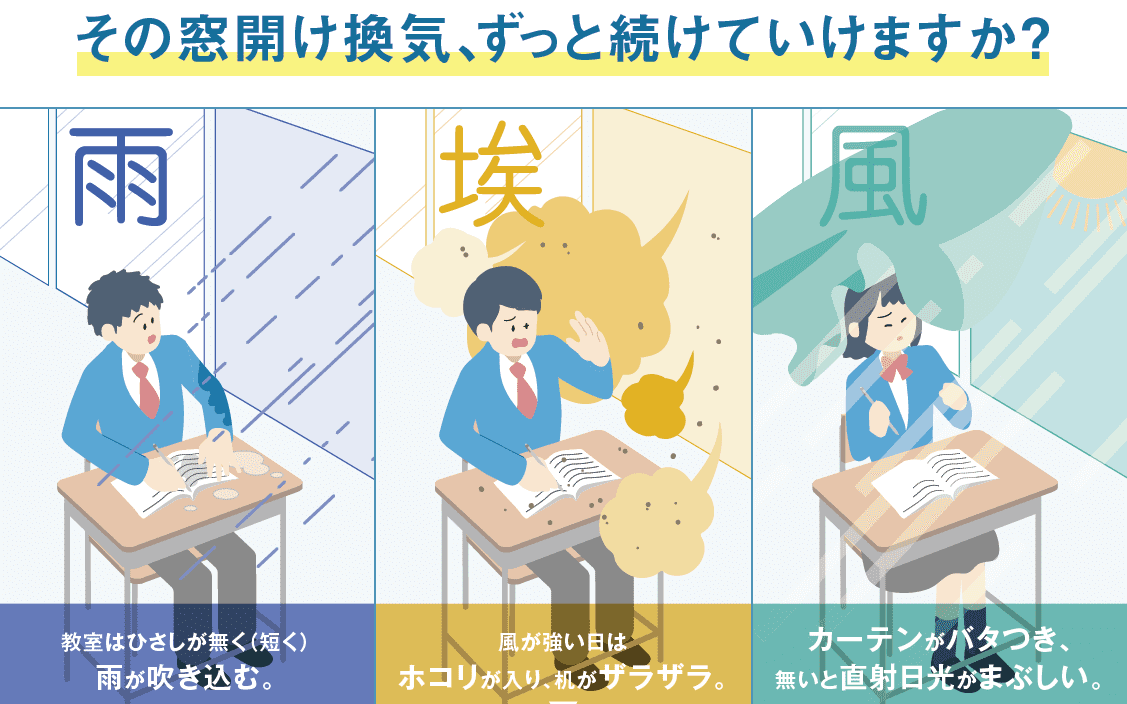 窓開け換気、ずっと続けていますか?
